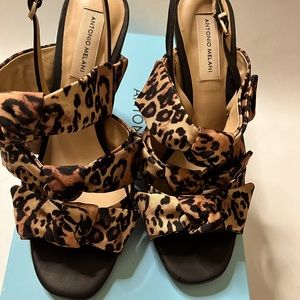 Antonio Melani Leopard Heels